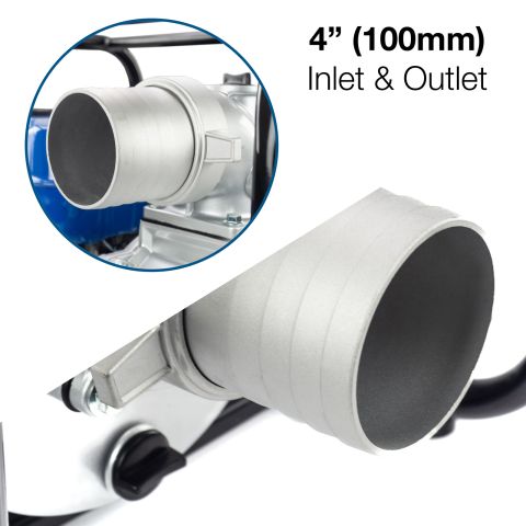 HY100 Inlet Outlet Size