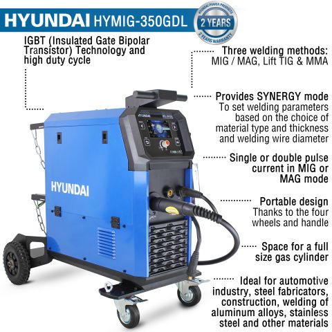 HYMIG350GDL FEATURES
